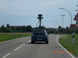 Google StreetView Fahrzeug